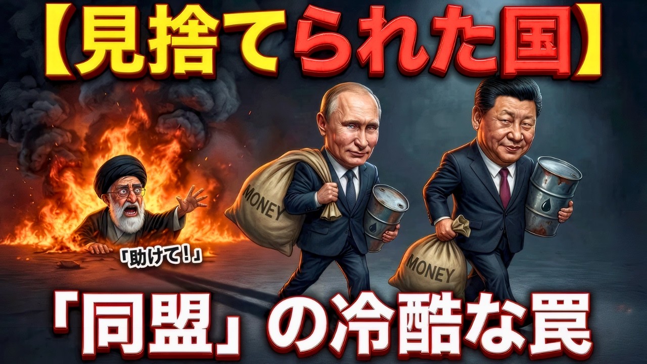 【同盟の裏切り】イラン崩壊で「大儲け」するロシアと中国…。反米連合（CRINK）が内側から自滅する衝撃の理由