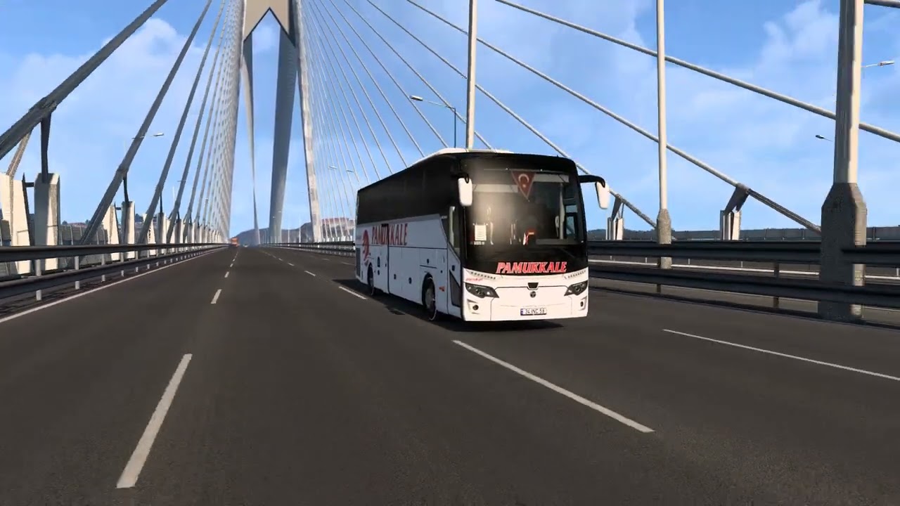 TEMSA MARATON ile İstanbul Esenler Otogarı Bursa Otogar Otobüs Yolcuğu | Euro Truck Simulator 2