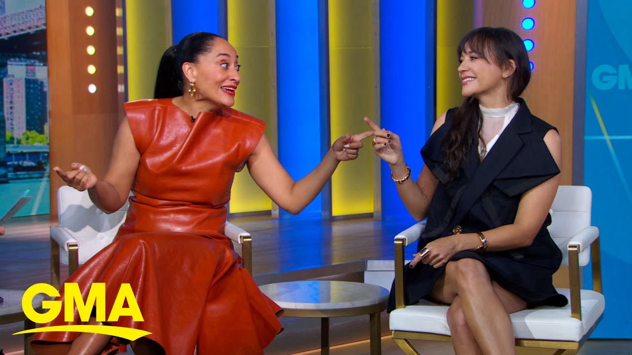 Tracee Ellis Ross and Rashida Jones talk 'Black Mirror'