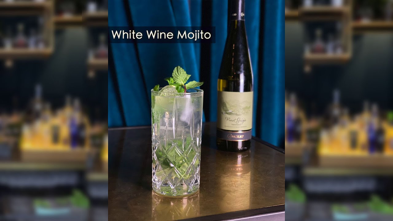 Weißwein Mojito Cocktail Rezept | Vinolisa | SmartBartending