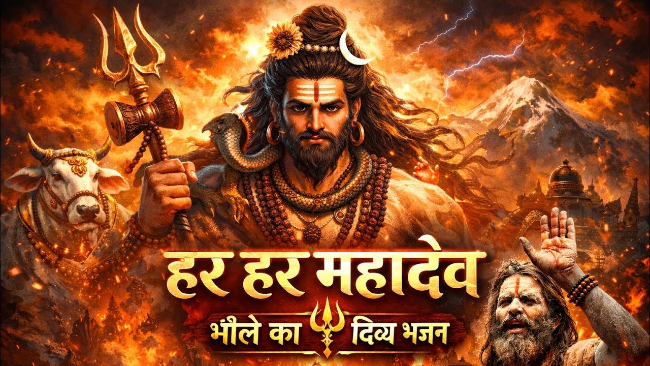 🔱 हर हर महादेव – भोले का दिव्य भजन | Mahadev Bhakti Song 2026 | Shiv Bhajan