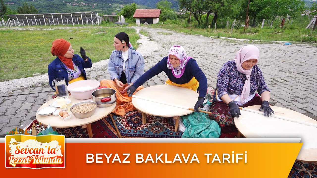 56 kat açılan enfes beyaz baklava tarifi! | Sevcan'la Lezzet Yolunda