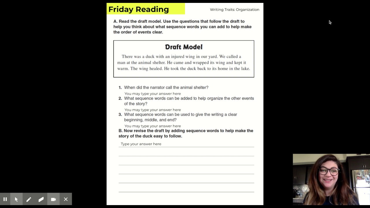 Friday Reading Week of April 21st Draft Model