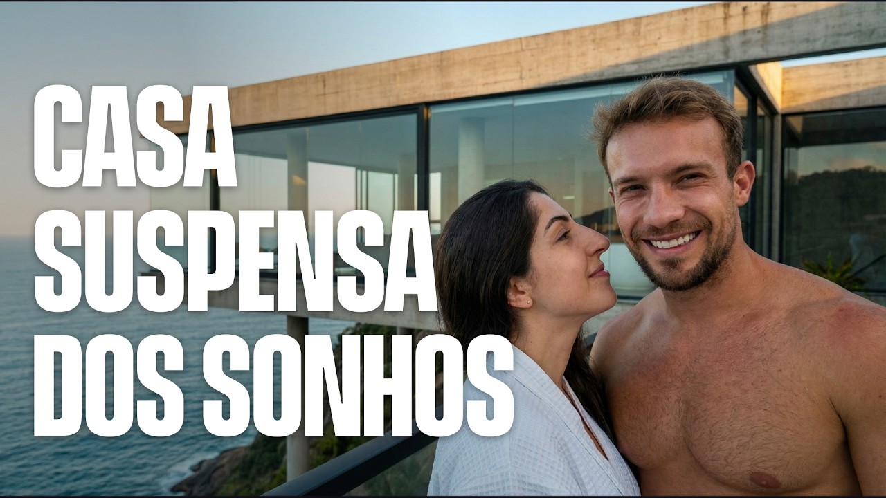 REALIZEI UM SONHO: COMPREI UMA CASA SUSPENSA DE FRENTE PRO MAR 🌊