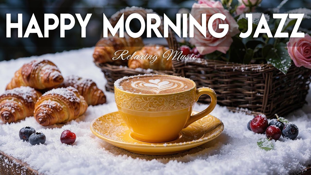 Happy Morning Jazz 🎶 March Bossa Nova Instrumental and Relaxing Jazz Cafe Music for Studying.