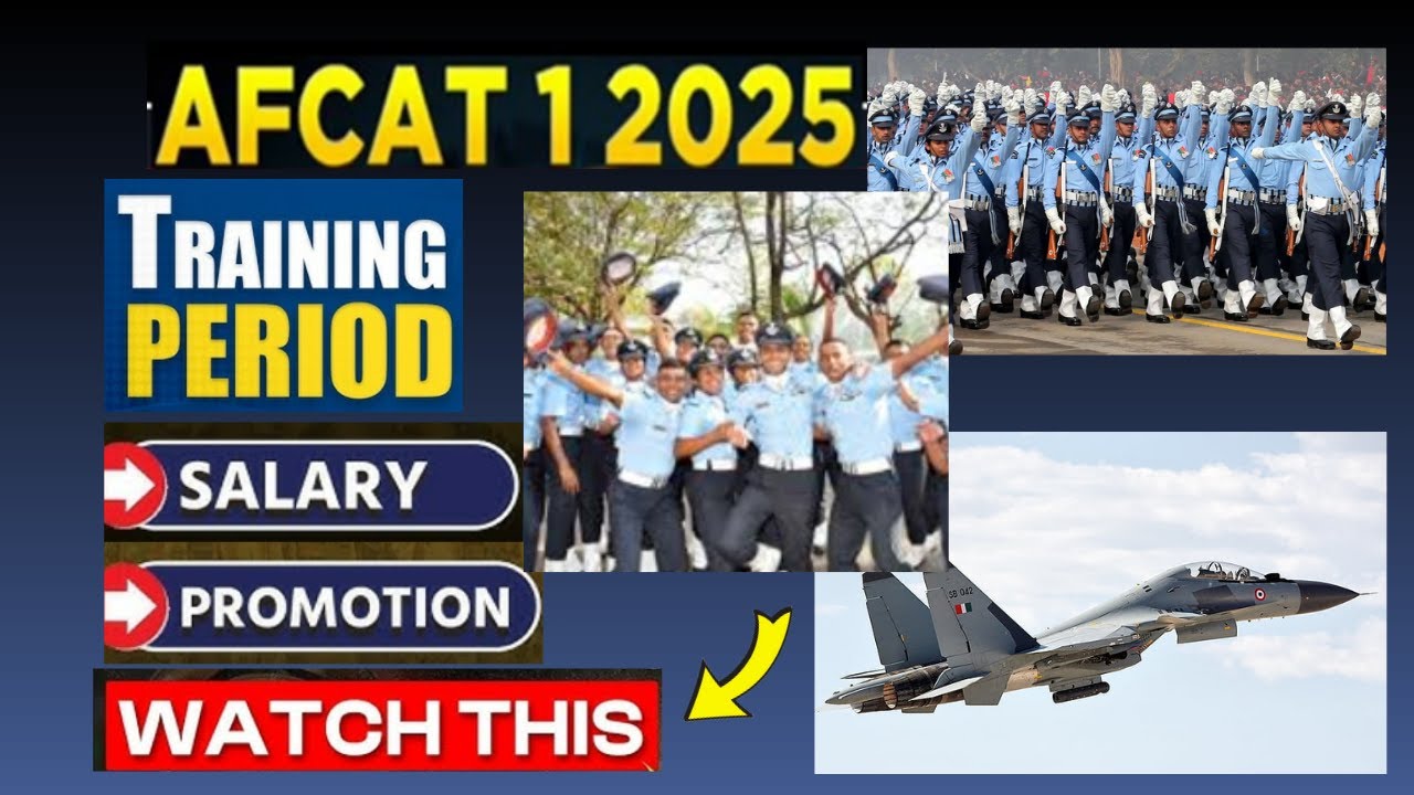 AFCAT Training, Pay & Salary, Promotion I All Details in 1 Video I Free AFCAT Prep #sharadmudgal