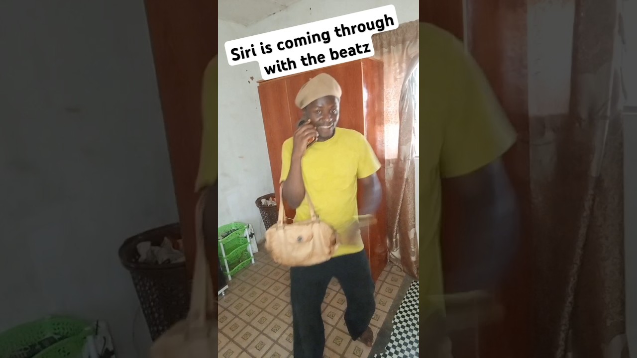 😱 Siri Is coming through with this beatz 