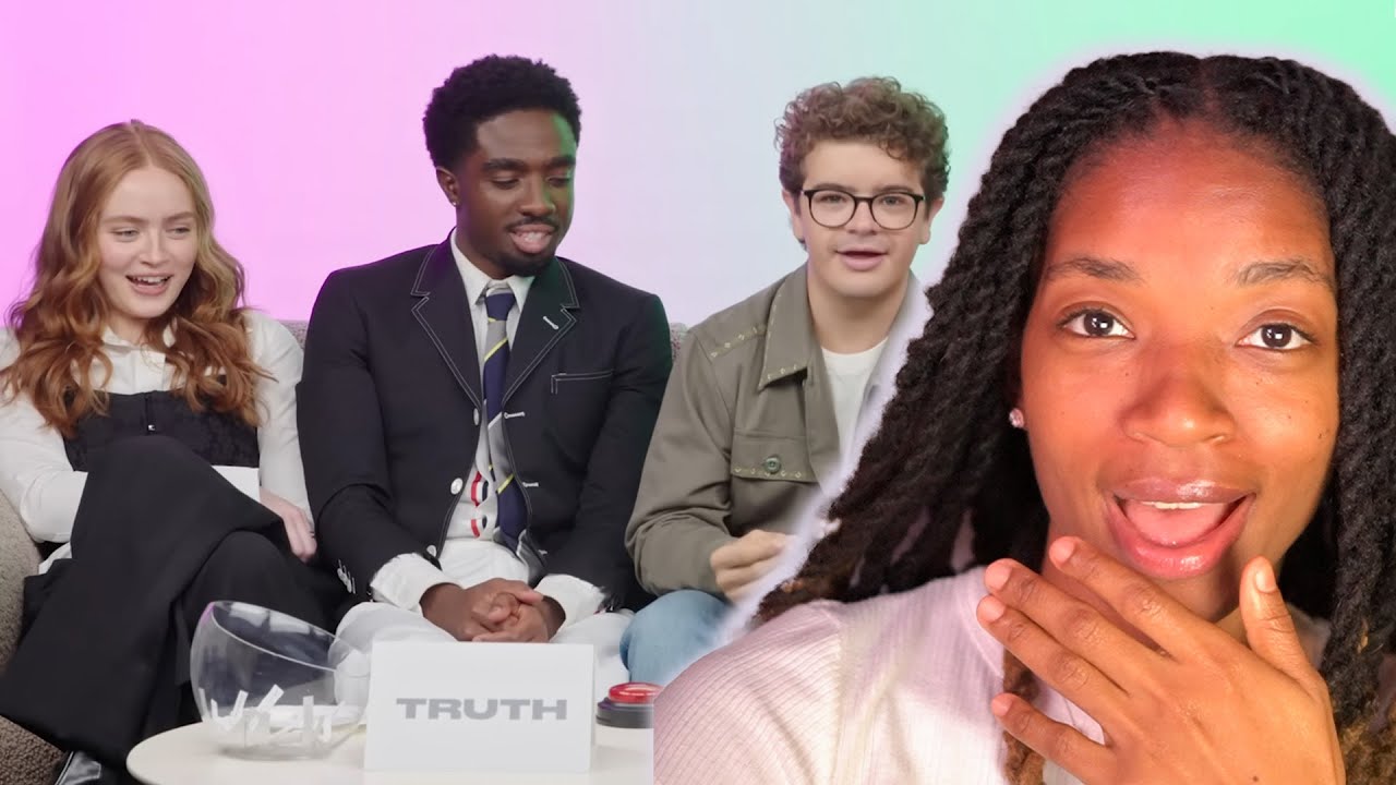 Stranger Things Cast Play Truth or Dare (REACTION)