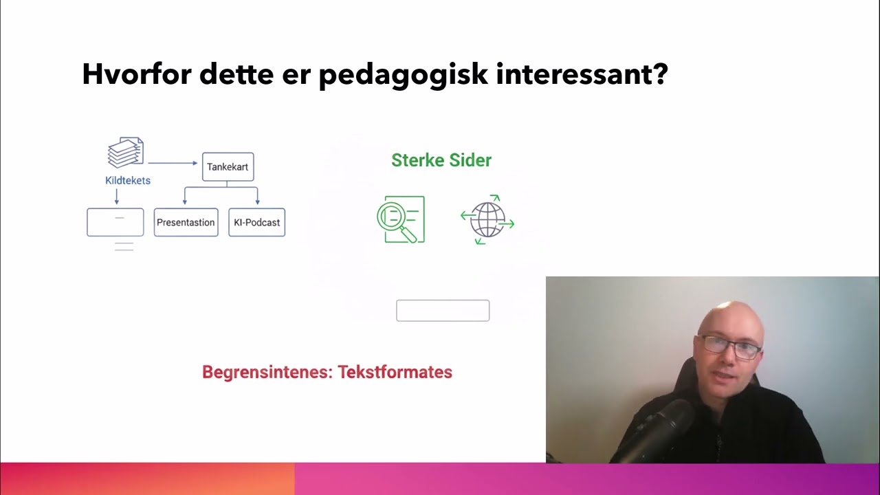 Informasjonsvideo kompetansepakke 3 - Notebook LM