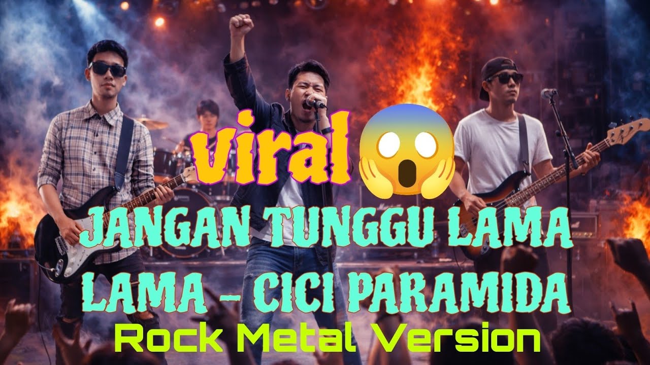 JANGAN TUNGGU LAMA LAMA - CICI PARAMIDA | ROCK METAL COVER