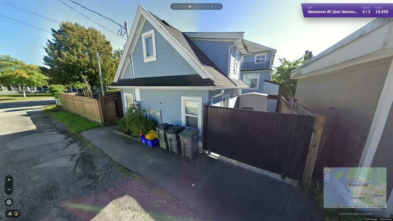 GeoGuessr - Vancouver - 24,950 in 4:37