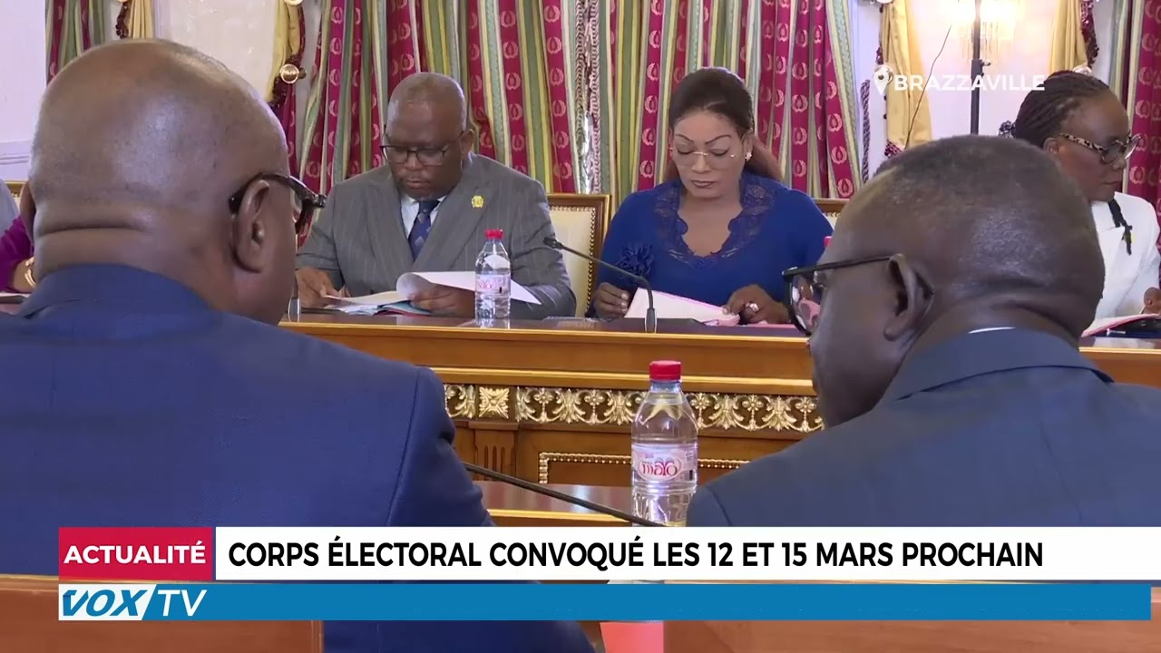 Corps électoral convoqué les 12 et 15 mars prochain