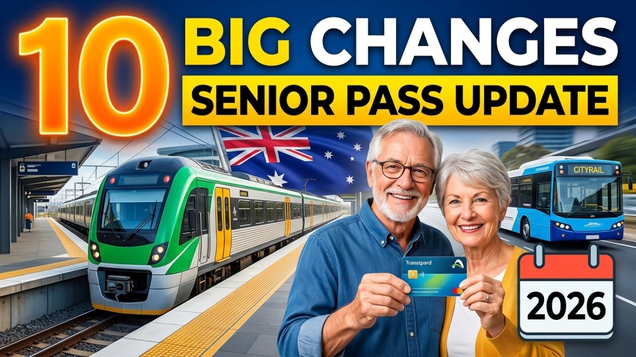 2026 Senior Transport Pass Update: 10 Things Australian Seniors Should Check