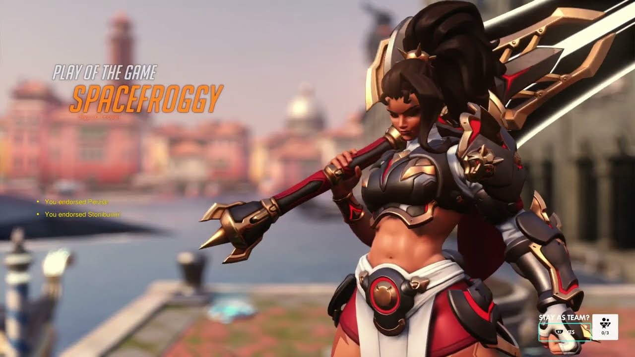 Got Potfg, but lost this match when it was so close at the end (Played Vendetta) Overwatch