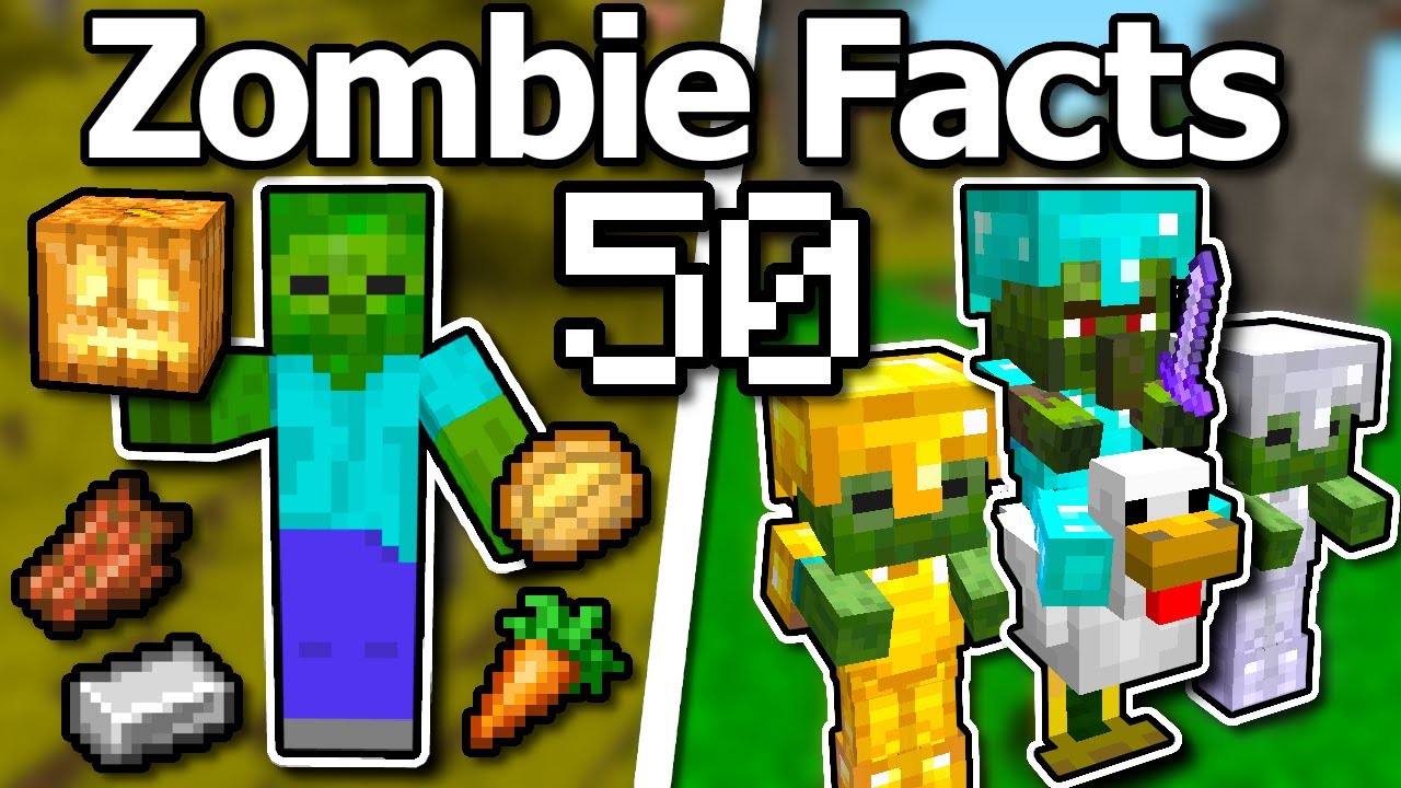 50 фактов о зомби в Minecraft, о которых вы не знали