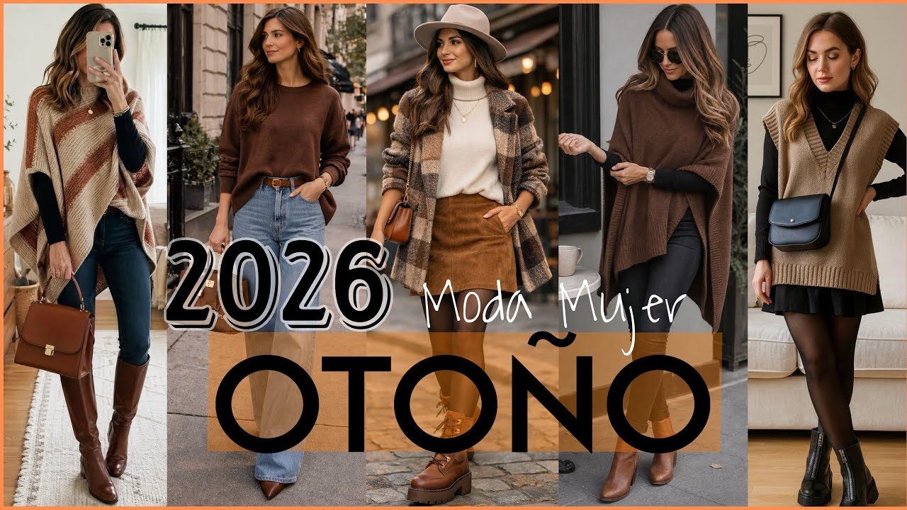 OUTFITS OTO&Ntilde;O 2026 | IDEAS DE OUTFITS PARA OTO&Ntilde;O MODA MUJER 2026 | Ideas de outfits para oto&ntilde;o 2026
