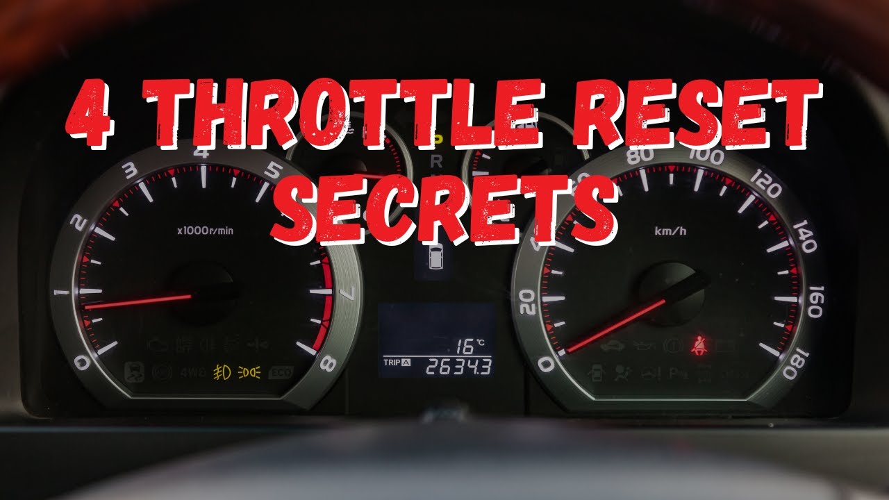 4 Throttle Reset Secrets Mechanics Don&rsquo;t Tell You!