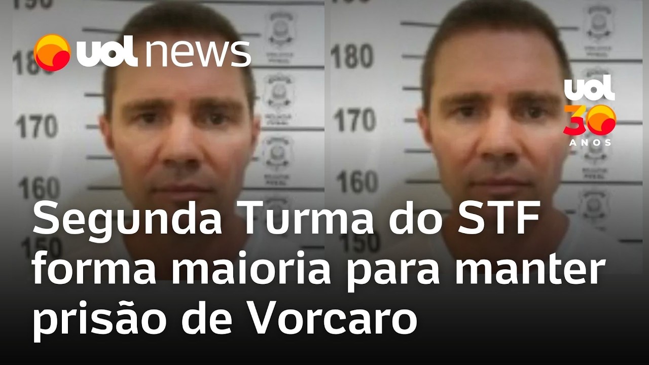 Segunda Turma do STF forma maioria para manter prisão preventiva de Vorcaro