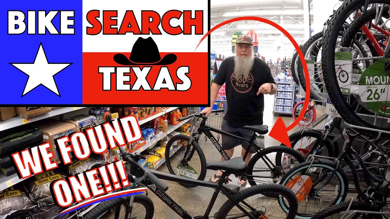 TEXAS WALMART BIKE SEARCH!!!