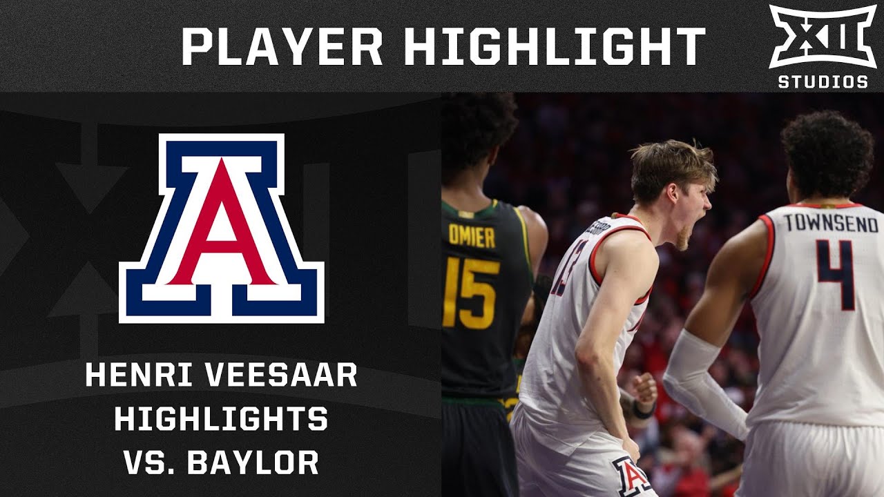 Henri Veesaar Highlights vs. Baylor