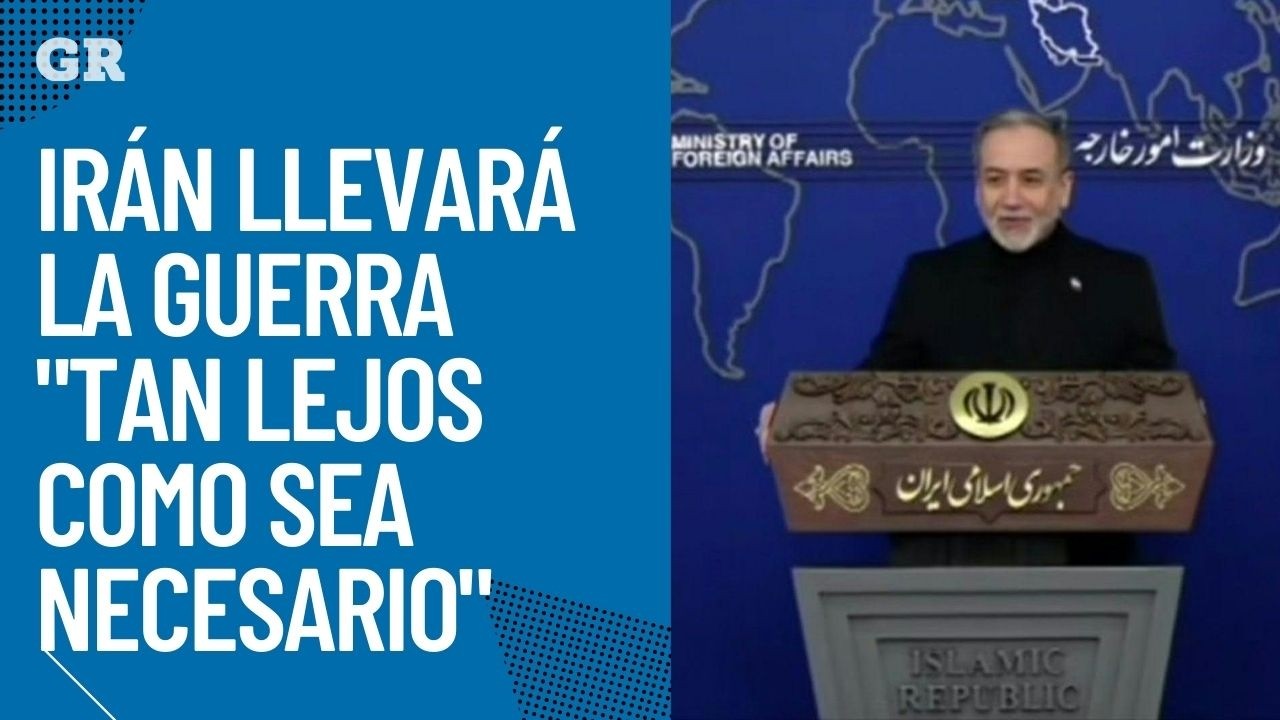 Irán llevará la guerra 