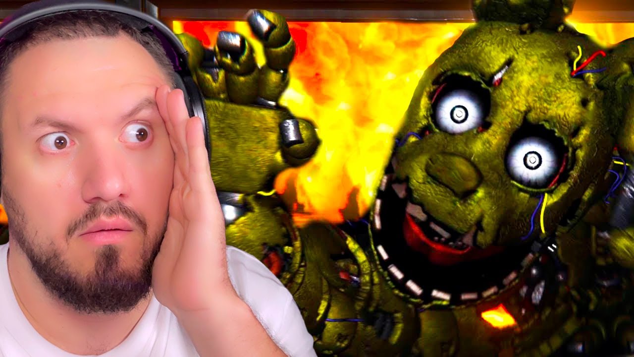 СПРИНГТРАП ВЕРНУЛСЯ! НОВЫЙ ФНАФ 10 ГЛИТЧ #3 СЕРИЯ FNAF: The Glitched Attraction