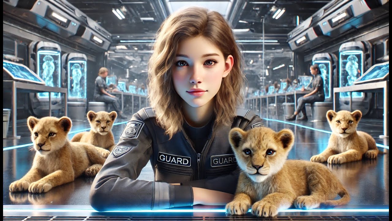 She Sat on Guard Duty — The Predator Cubs Curled Beside Her Armor Plates | HFY | Sci-Fi