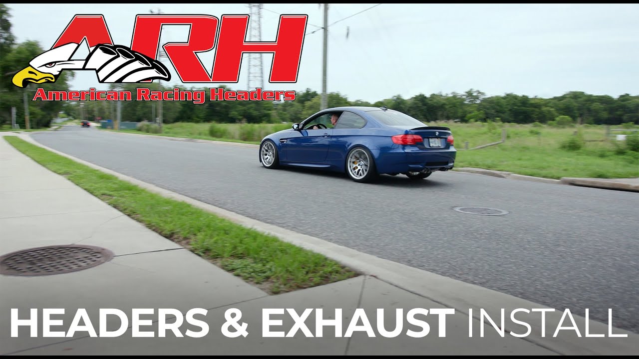 Full American Racing Headers System Install on the E92 M3 - PERFECT SOUND!