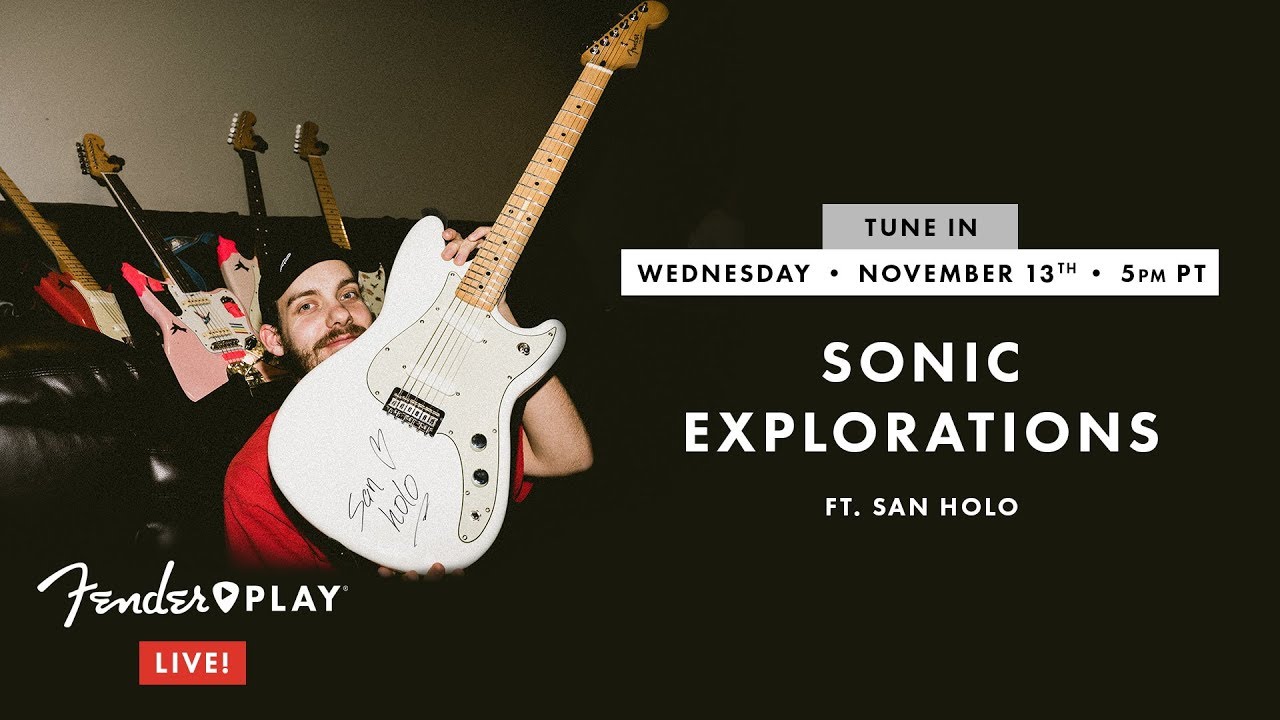 Fender Play LIVE: Sonic Explorations Ft. San Holo | Fender Play | Fender
