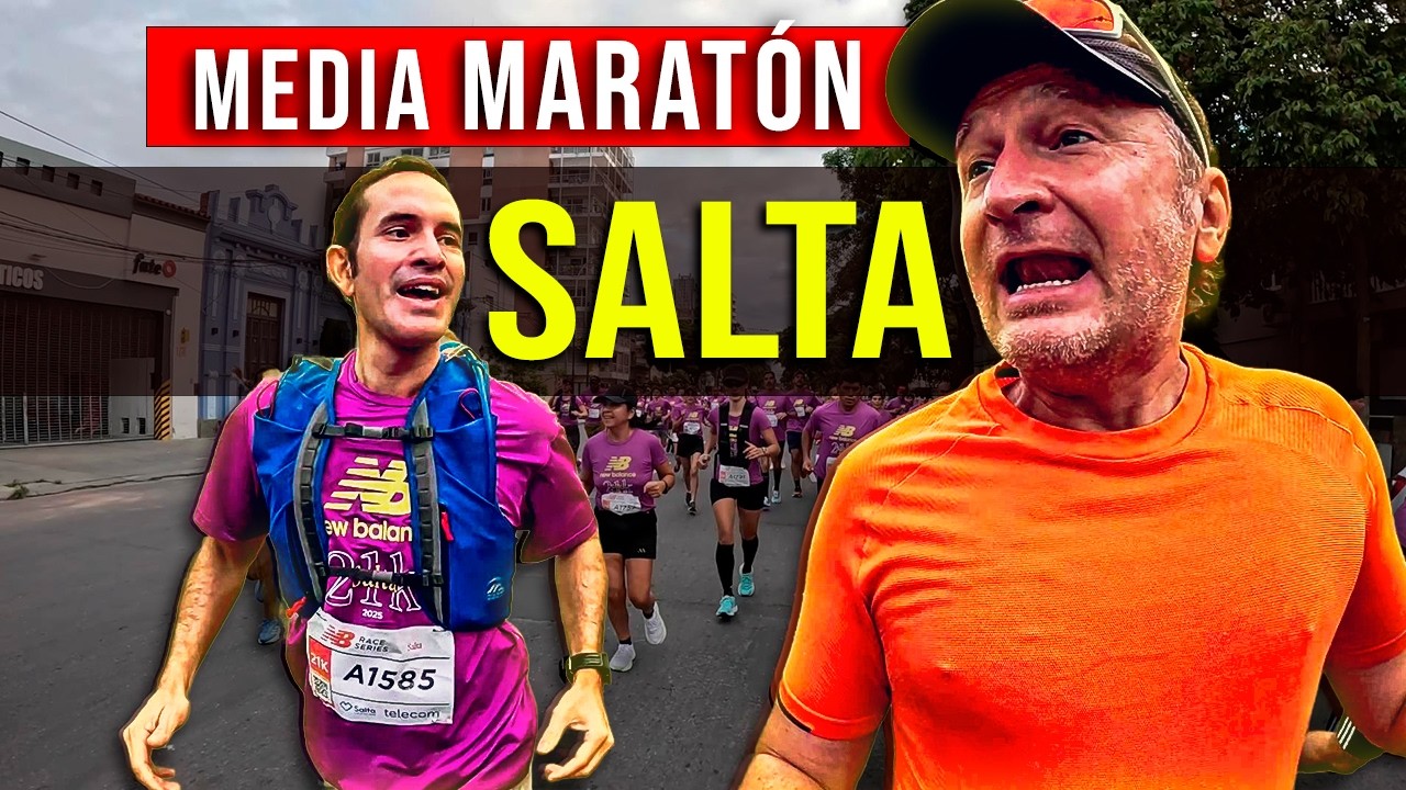 Descubre la ciudad histórica de Salta corriendo 21 kilómetros juntos