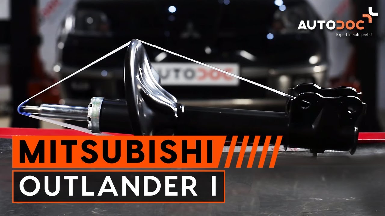Cómo cambiar amortiguadores delanteros Mitsubishi Outlander 1 INSTRUCCIÓN | AUTODOC