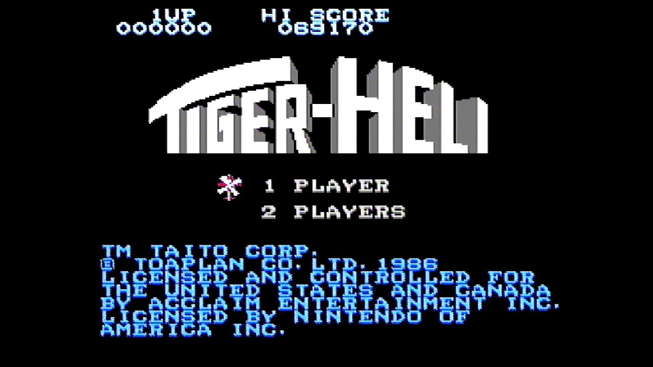 Tiger-Heli (NES) - Full Run 2-ALL Clear (No Deaths in Loop 1)