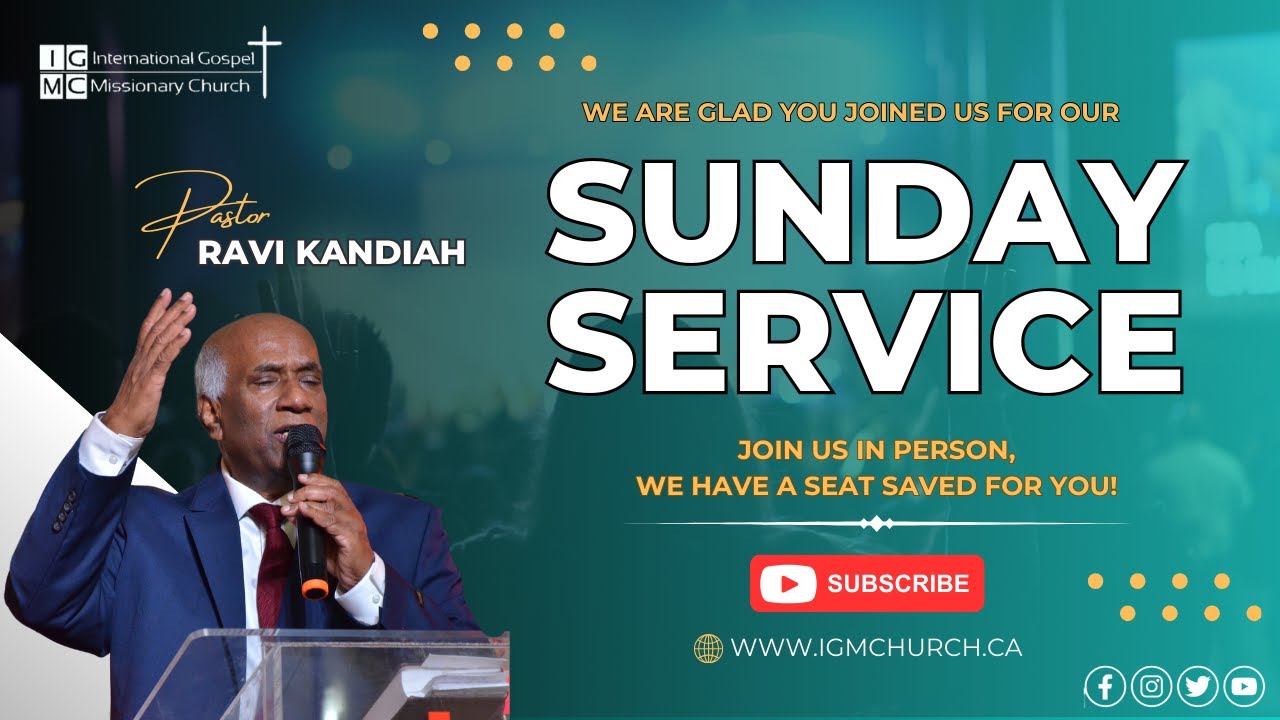 Sunday Service | September 28, 2025| IGMC