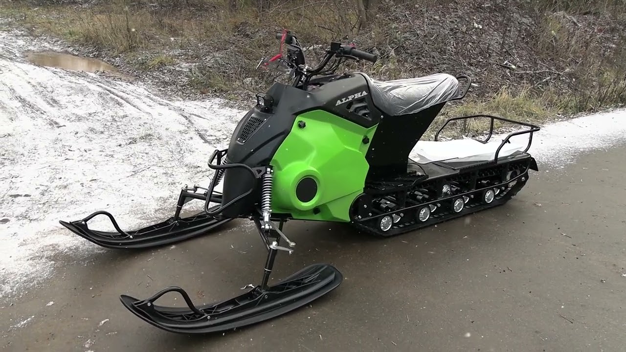 Снегоход Альфа-3 (в сборе), с двигателем LIFAN KP500E, 22 л.с.