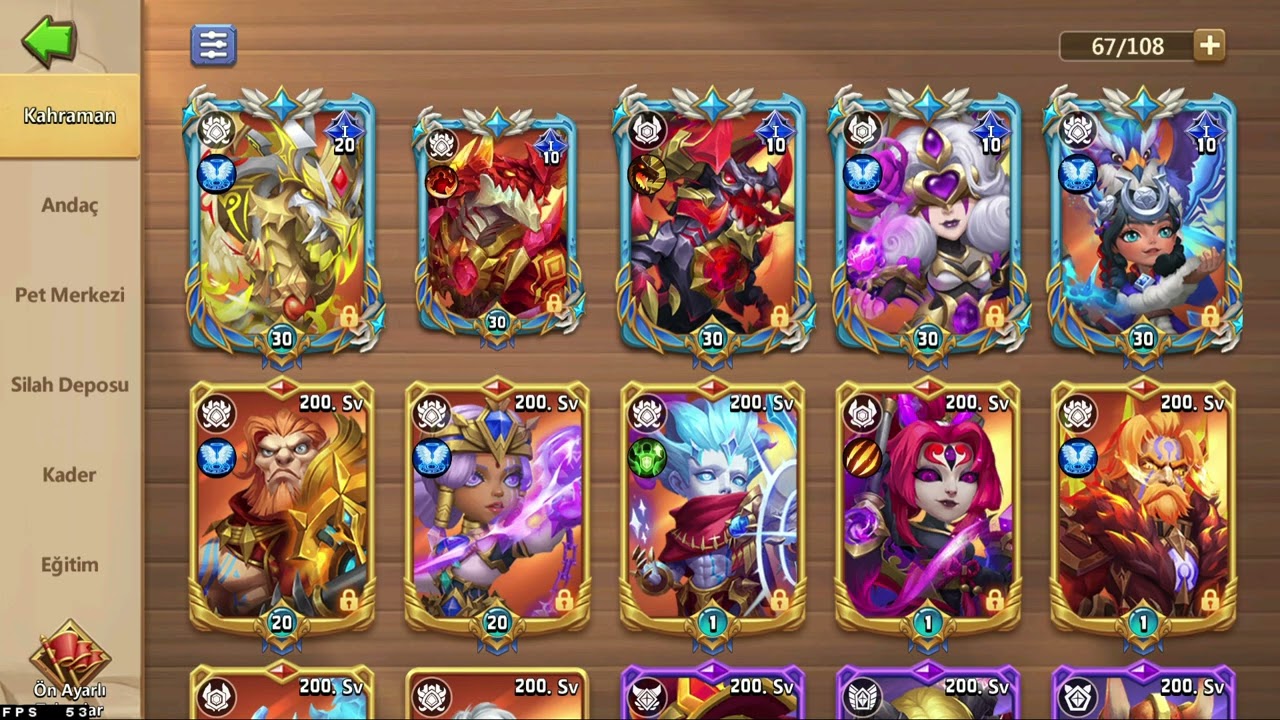 Castle Clash Hero's Divinity Entry Part 2 🔥Everest_1🔥