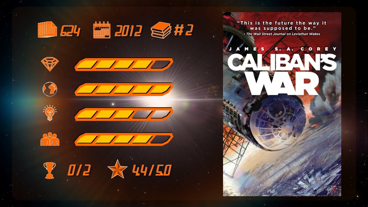 Caliban's War by James S. A. Corey (The Expanse Vol. 2) - Book Review