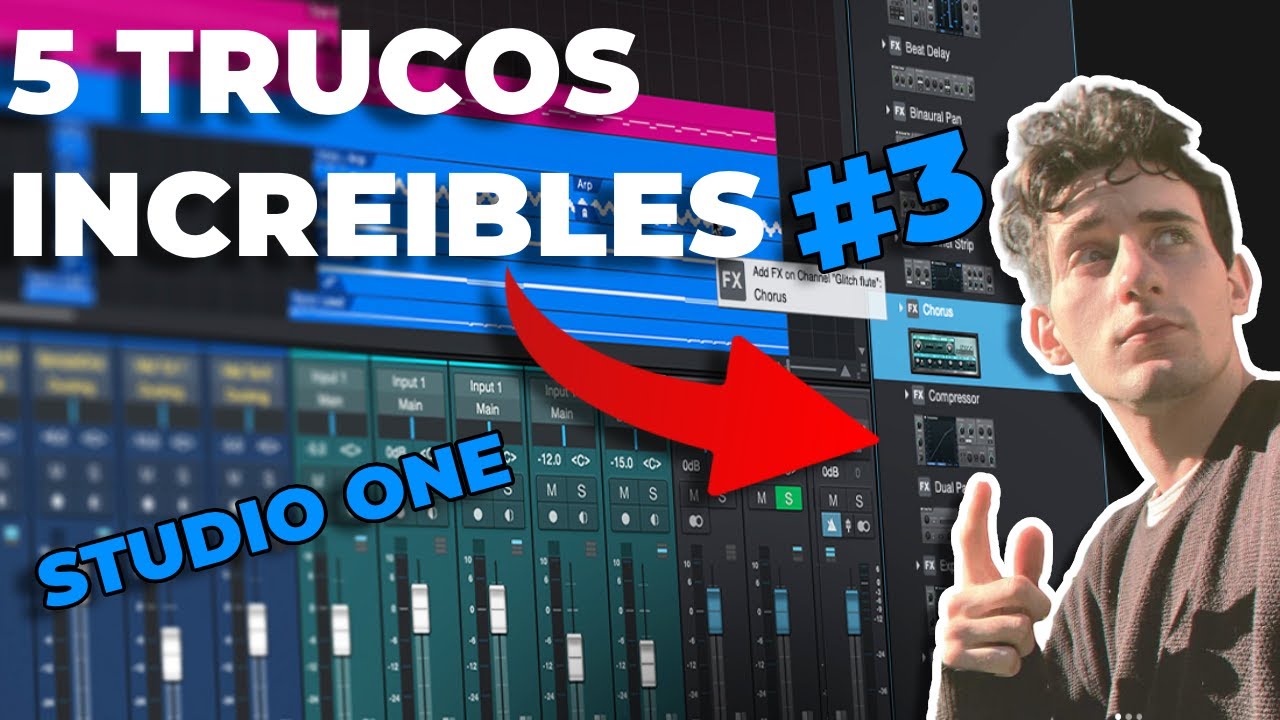 5 TRUCOS DE STUDIO ONE 5 QUE NO SABIAS | PARTE 3