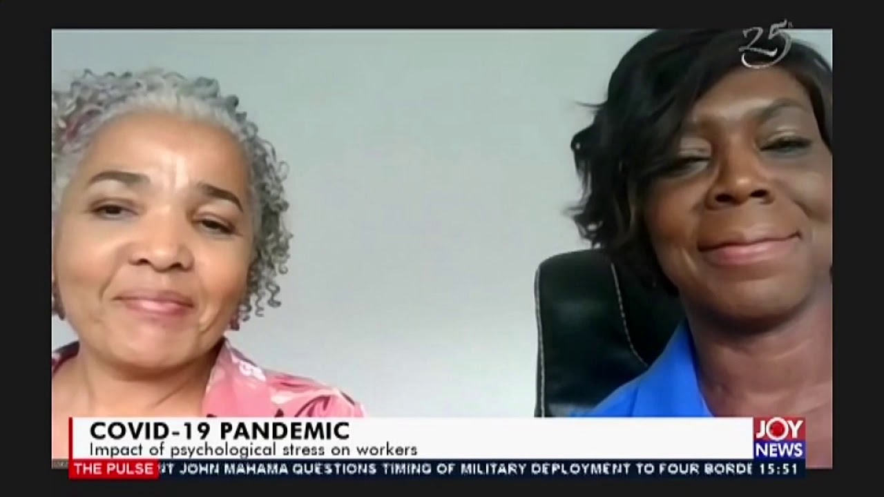 COVID-19 Pandemic: Impact of psychological stress on workers - The Pulse on JoyNews (29-6-20)