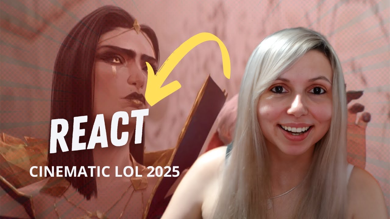 REACT LOL CINEMATIC 2025 - inicio da temporada