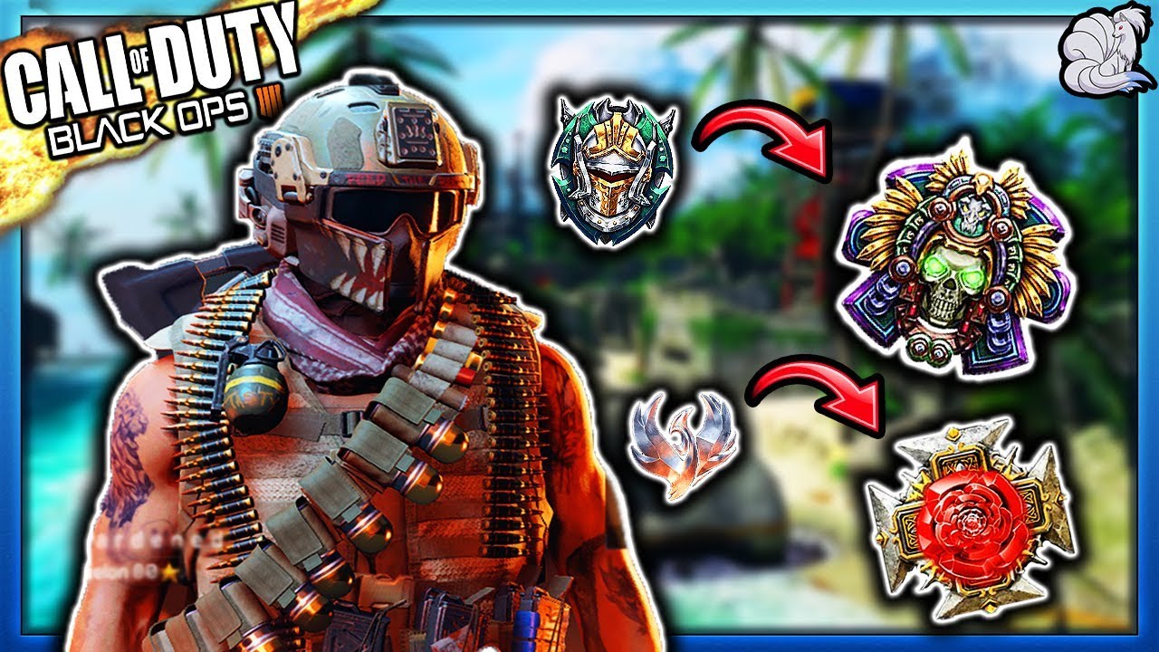 ALL Multiplayer & Zombies PRESTIGE EMBLEMS! | COD: BO4 (1st - 10th Prestige Emblems)