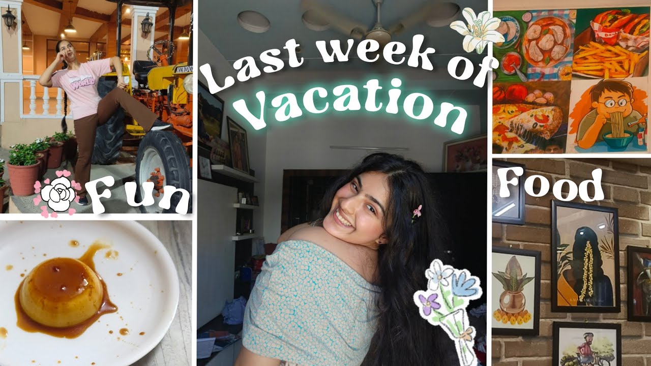 Last week of Freedom🏡 !!/ Went out to eat🍔 , and did...... a lot of cool stuff 