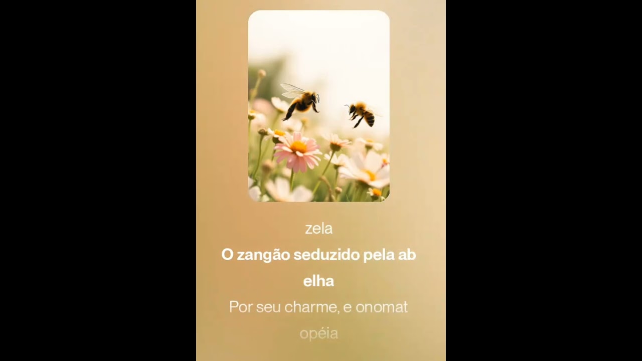 O zangão e a abelha