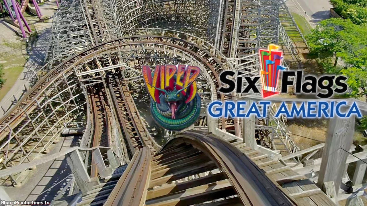 Viper POV at Six Flags Great America