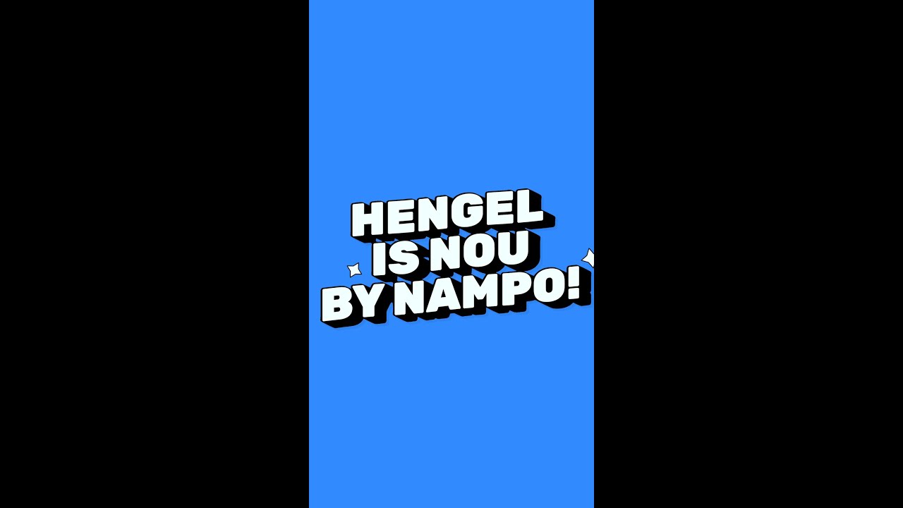 WEN N KAARTJIE! Hengel is nou by NAMPO ALFA
