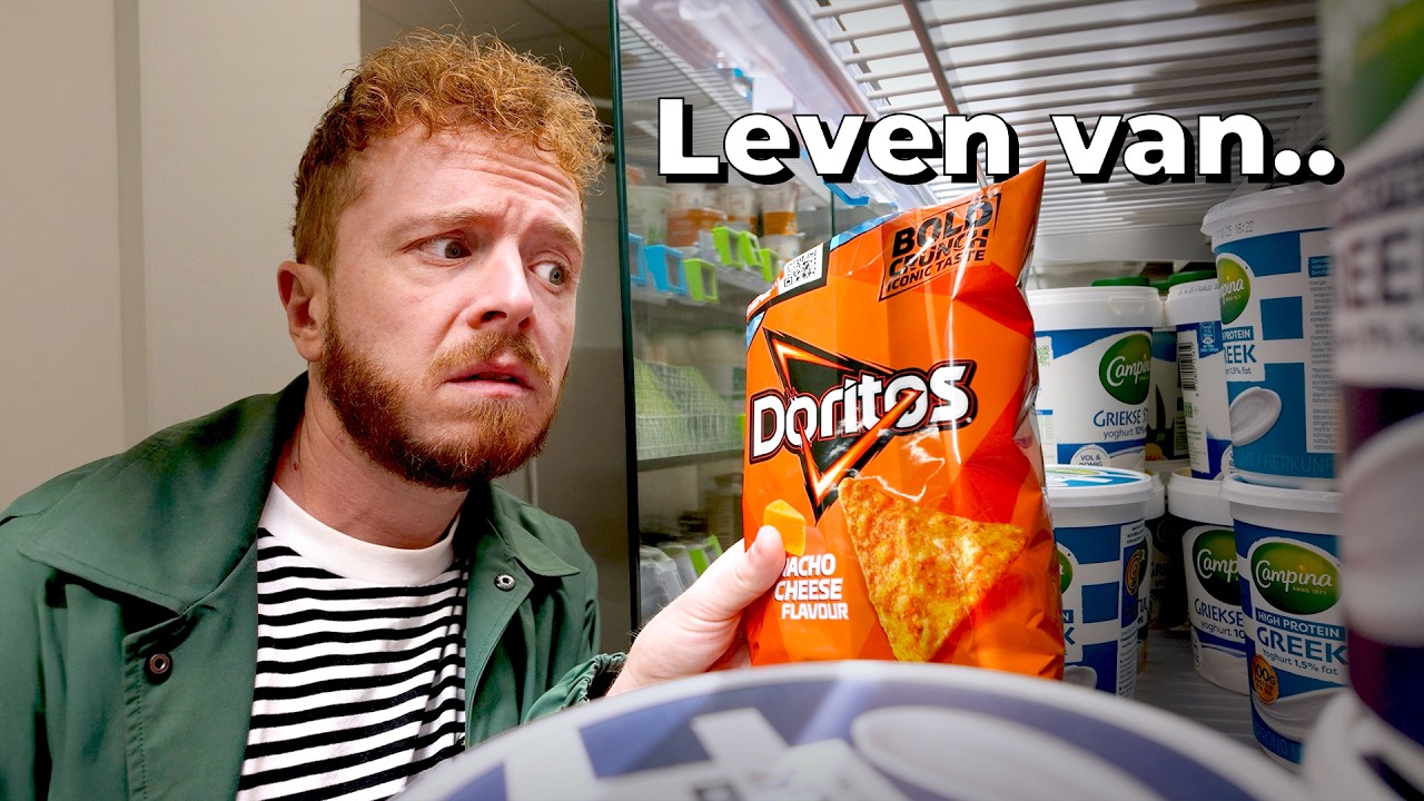 Ik eet 24 uur ELK product dat VERKEERD ligt.. 🫢