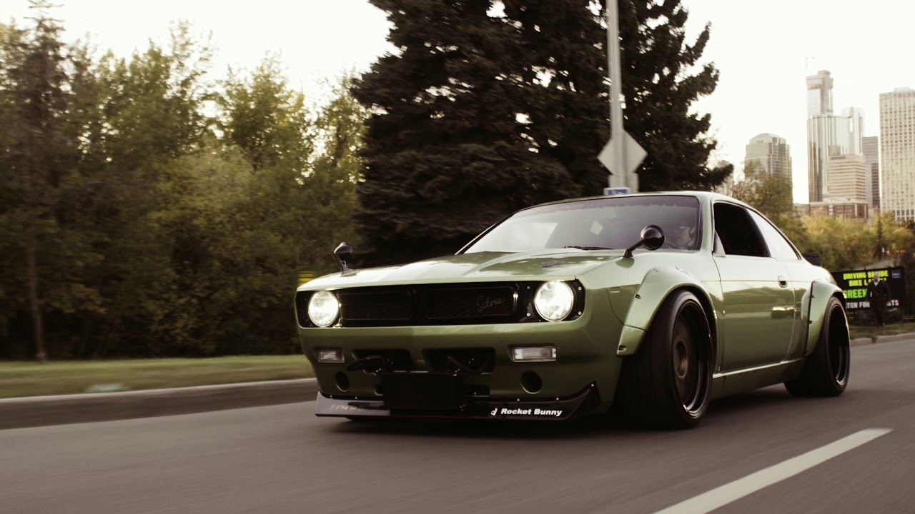 Erik's Boss RocketBunny S14 - The Green Dahlia [4K]