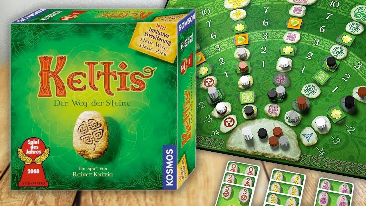 KELTIS - Der Weg der Steine (Grundspiel) - Spielregeln TV (Spielanleitung Deutsch) - KOSMOS