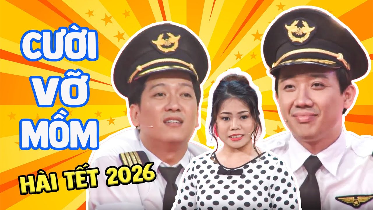 CƯỜI KHÔNG THỞ NỔI Với Cô Gái Áo Chấm Bi Làm Trường Giang ,Trấn Thành Té ghế - Hài Mới 2026