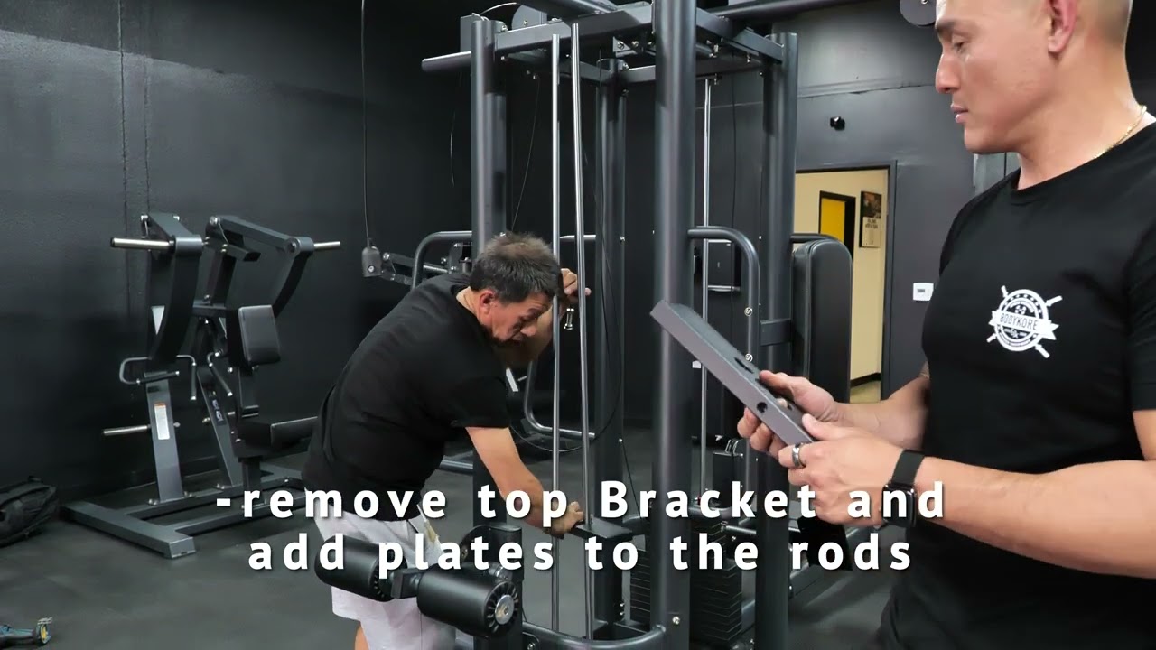 BodyKore GM5003 4 Station Jungle Gym Multi-Station Installation Video