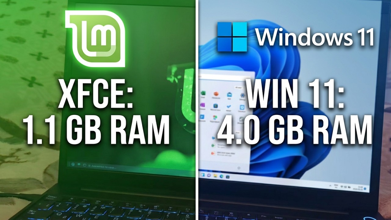Linux Mint 22.3 XFCE &mdash; обзор после использования | Lenovo E15 + Windows 11 Dual Boot #linuxmintxfce